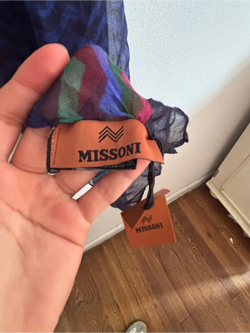 Missoni drape tones